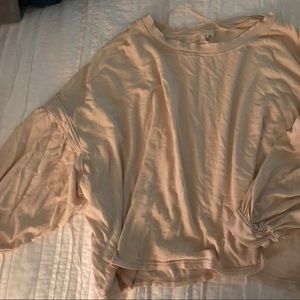 Free People Balloon Sleeve Tee